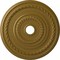 Ekena Millwork Cole Ceiling Medallion (Fits Canopies up to 9 1/8"), 25 3/8"OD x 3 3/8"ID x 1 3/8"P, Gold CM25COGLS - alternate 1